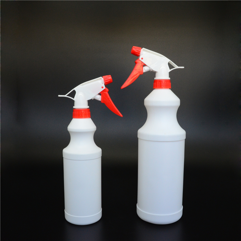 All-Purpose Spray Bottles - Natural HDPE Plastic Sprayer - Industrial or Home Use for Cleaning, Chemicals, Gar