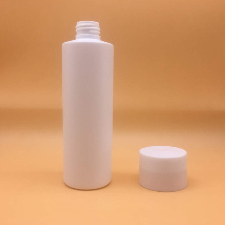 200ml 250ml 300ml HDPE matte black shampoo bottle with disc cap