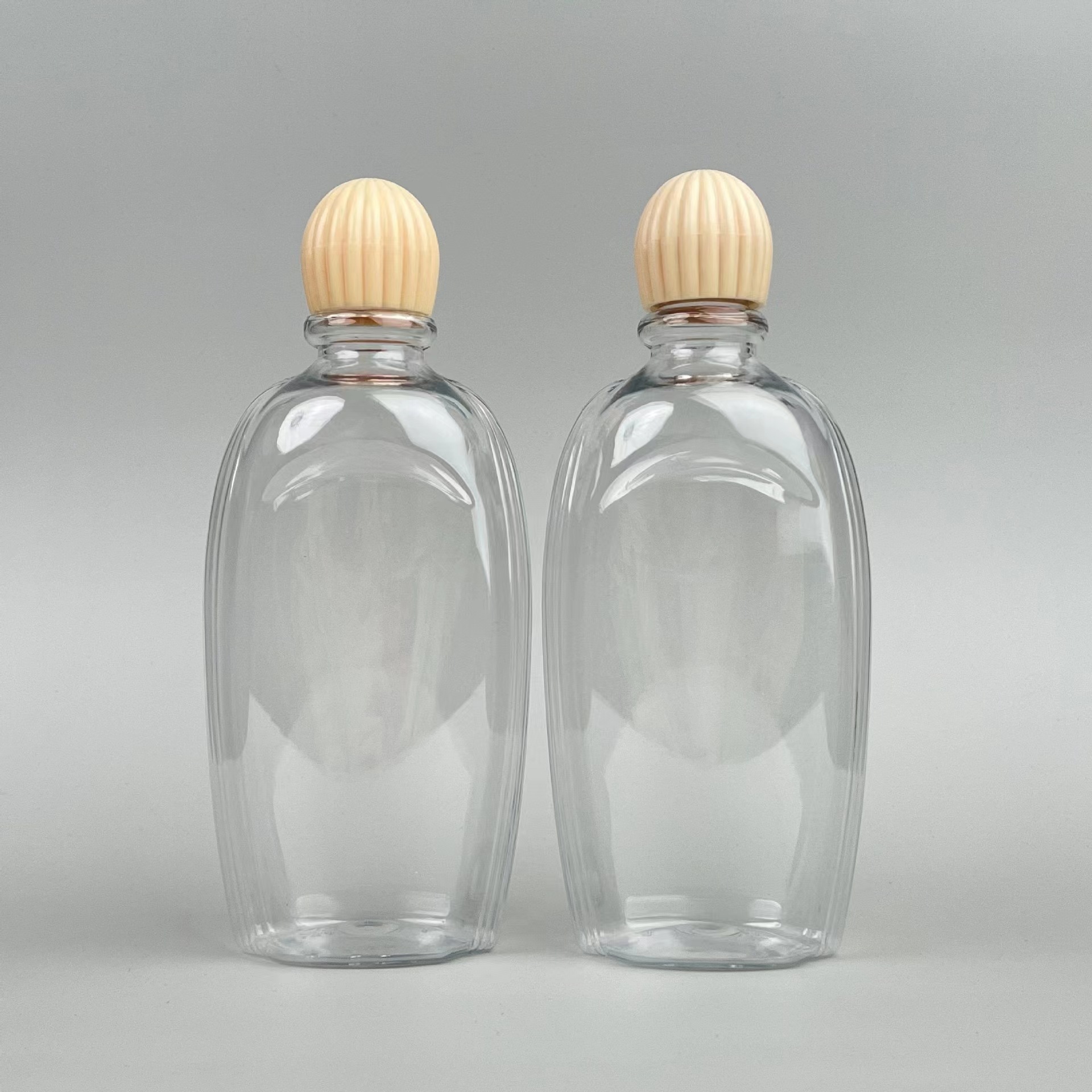 16oz 500ml PE PET Plastic Shampoo Shower Gel Lotion Pump Bottles Shampoo Conditioner Hair Customize Cleaning Packaging Bottles