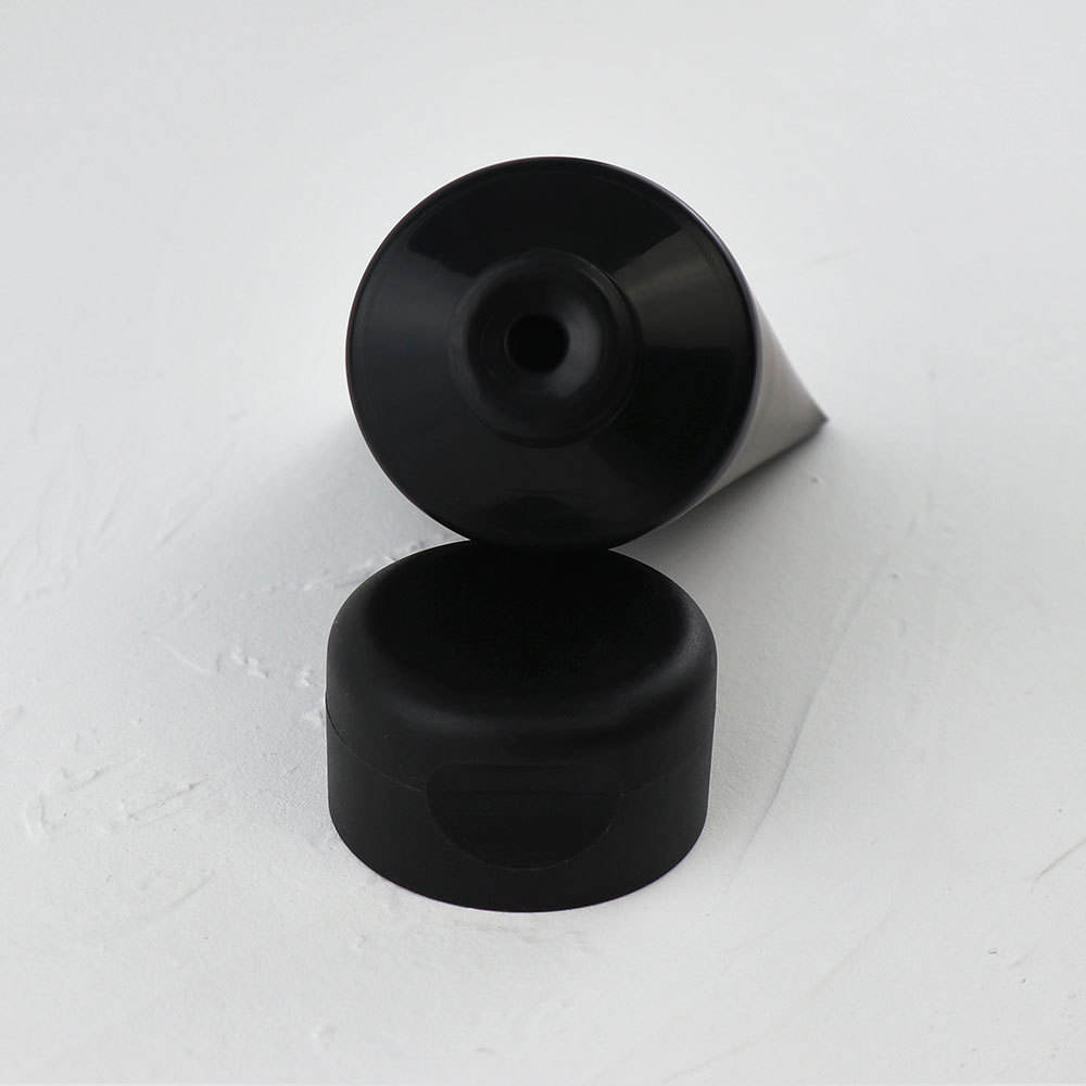 50ml matte black cosmetic hose hand cream pe empty bottle squeeze soft tube Eye cream Soft Hose Containers Squeeze tube
