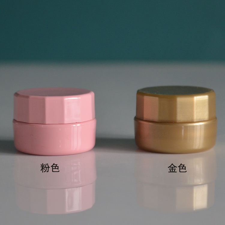 Square Jars for Gel Nail Polish Remover 5G 8G 10G 15G 20G 50G 100G PP Plastic Empty UV Gel Nail Jar Cosmetic Packaging Container