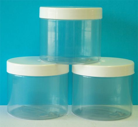 50ml 100ml 120ml 150ml 200ml Clear PET Plastic Cream Jar with Plastic Lid for Cosmetic Packaging Cream Exfoliating Scrubs