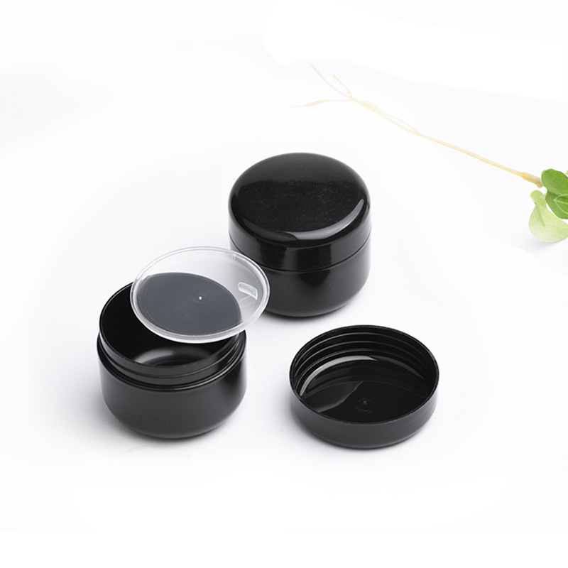 Luxury Round 1oz 3oz 5oz plastic jars hair oil product plastic container with lid for cosmetic cream packaging container