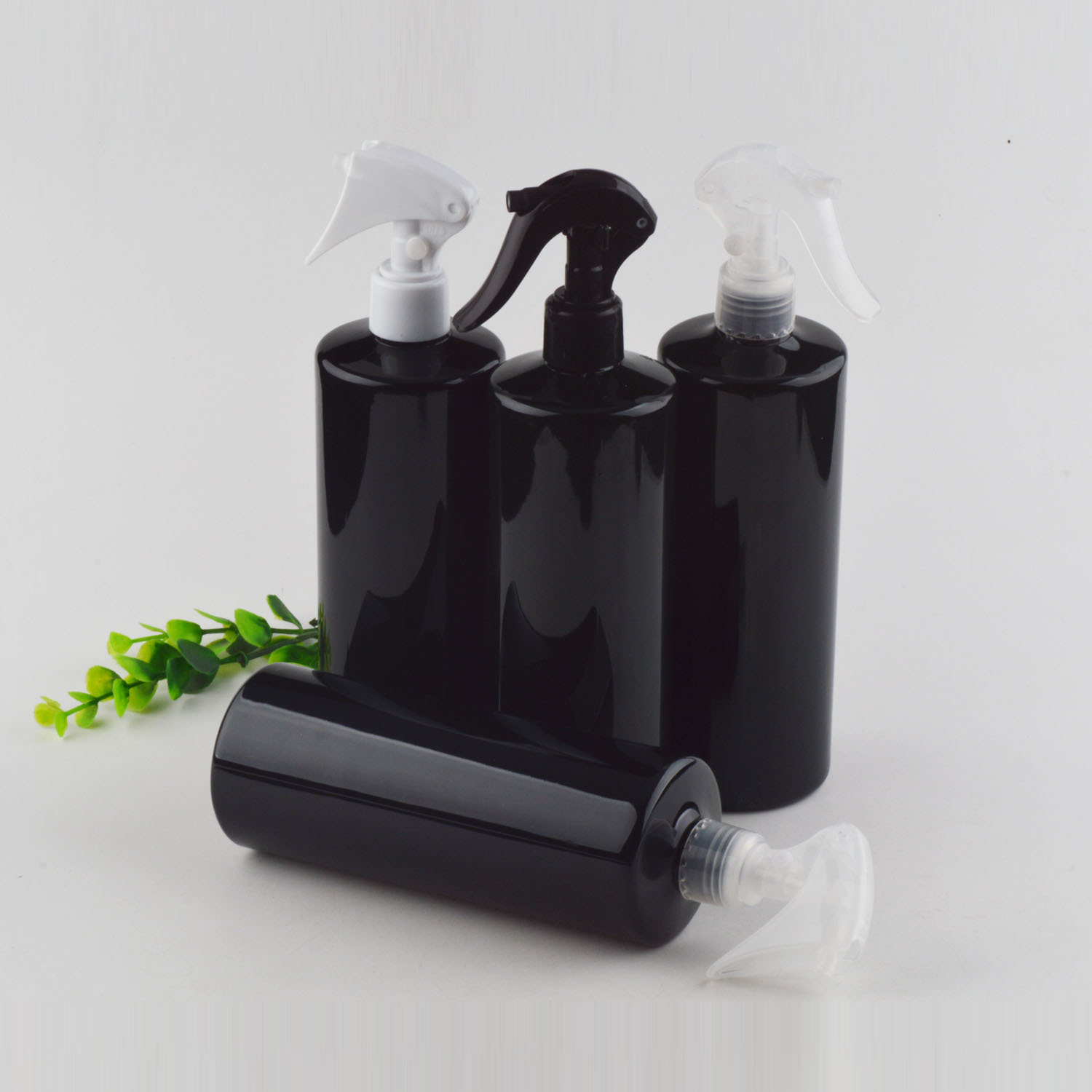 black chemical spray bottle for car polishing 32 oz spray bottles plastic for cleaning solutions spray dispenser 500ml