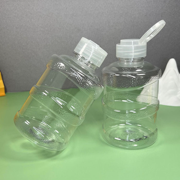 Disposable take out 10oz 17oz 24oz 34oz Plastic PET Beverage Bottle Juice Yoghurt Bottle  Beverage Containers