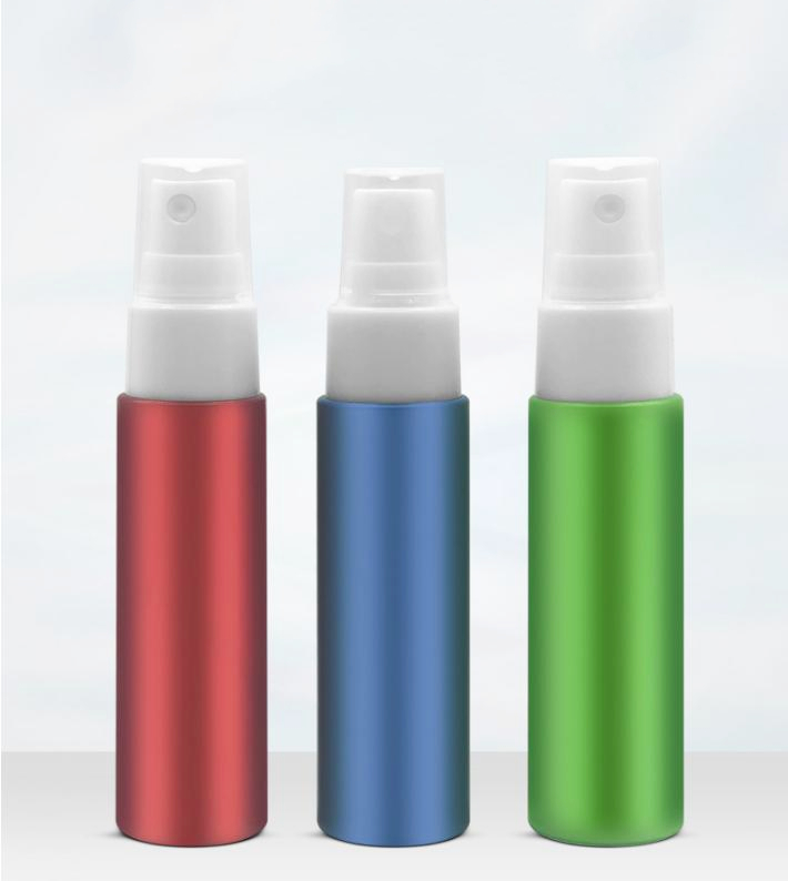 Color 30ml 50ml 200ml Round Plastic fine mist pet spray bottle Pink Gold Travel Bottles Cosmetics Lotion Dispenser Bottle