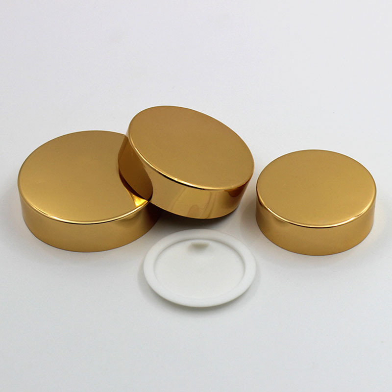 Luxury matte black face cream jar customize logo Cosmetic body lotion Jars packaging With Gold Lids 150ml 200ml 250ml 300ml