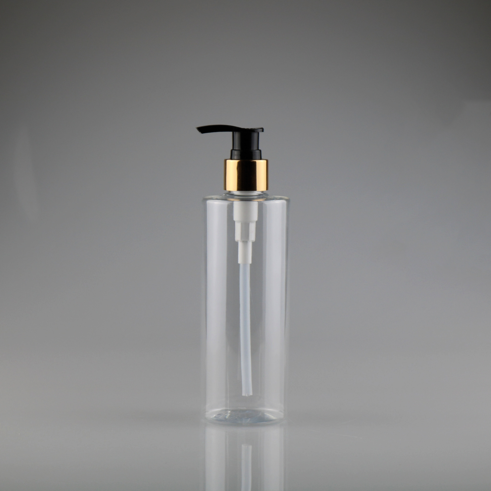 lotion pump bottle 250ml 300ml plastic cosmetic bottle with top cap pump bottle great for travel cosmetic container