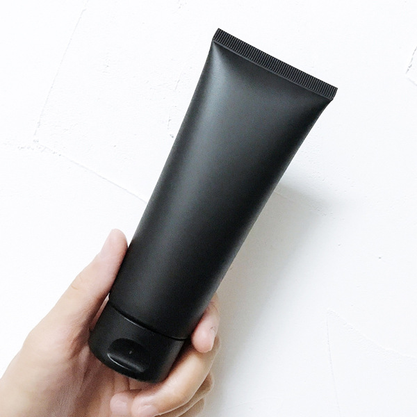 50ml matte black cosmetic hose hand cream pe empty bottle squeeze soft tube Eye cream Soft Hose Containers Squeeze tube