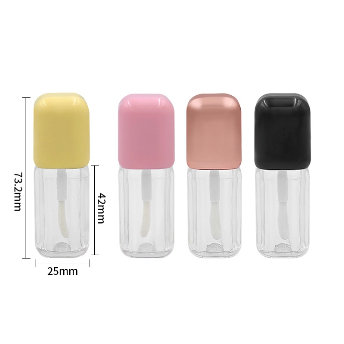 5g Transparent Cosmetic Lip Oil Gloss Tube Manufacturer Customization