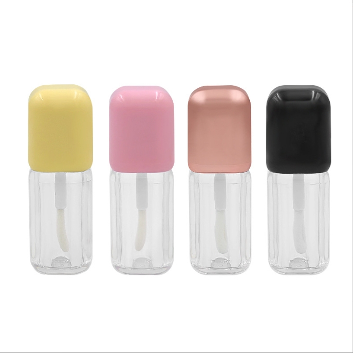 5g Transparent Cosmetic Lip Oil Gloss Tube Manufacturer Customization