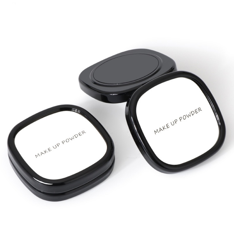 Square Shape Empty Refillable Makeup Powder Container