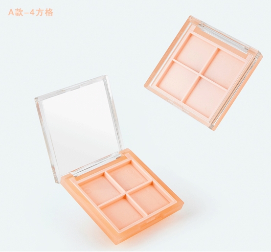 4 Colors Eyeshadow Palettes Storage Case Empty Container Eye Shadow Case Eye Shadow Palettes Cosmetic Case Eyeshadow Container