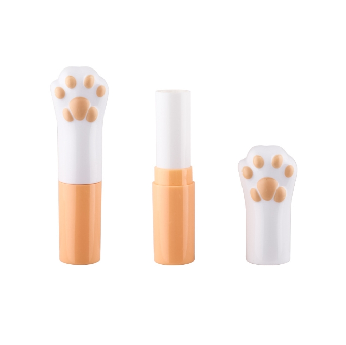 Cute Cat Paw Shape Lipstick Tubes 4g with Custom Logo